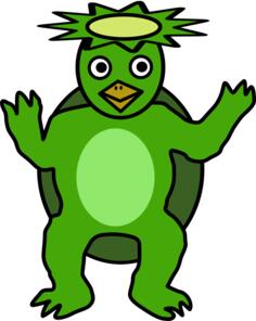 Happy Kappa Cartoon