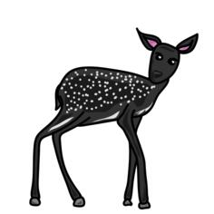Deer Black