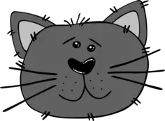 Cartoon Cat Face