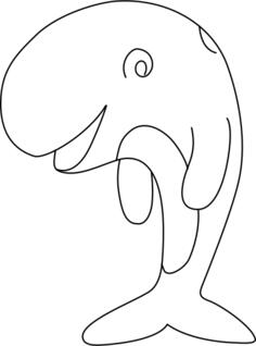 Comic Whale