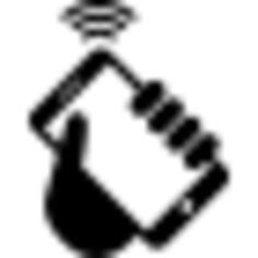 Hand with Smartphone and wireless internet