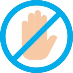Do not touch