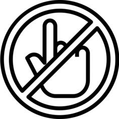 Do not touch