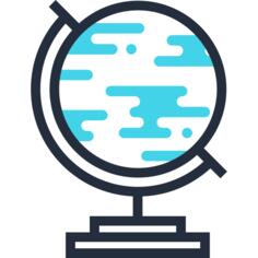 Earth globe