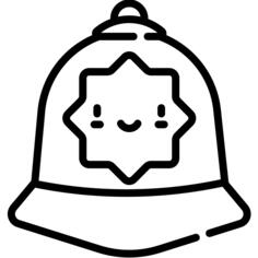 警察帽子