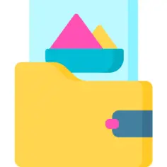 夹
