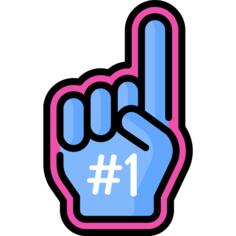 Foam hand