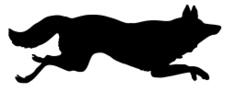 Fox vector silhouette