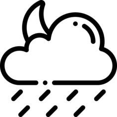 Slight rain