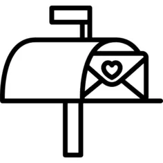 Mailbox with Love Letter