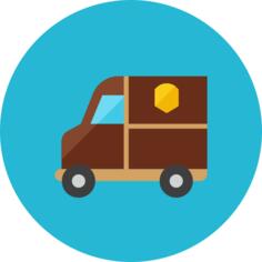 Delivery truck