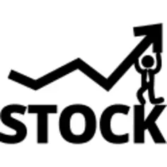 Man improving business graphic arrow holding it up for ascendant stock