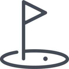 Golf hole
