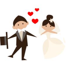 新婚夫妇
