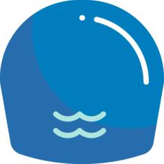 游泳的