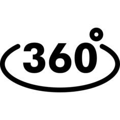 360度