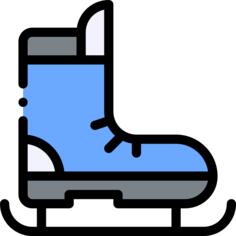 Ice skating