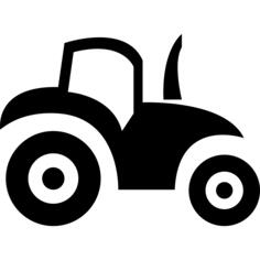 Tractor side view
