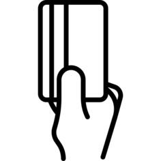 Hand and Credit Card