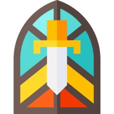 Stained glass window