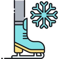 Ice skating