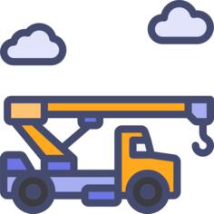 Crane truck