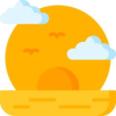 日落