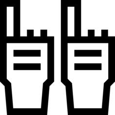 Walkie talkies