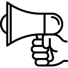 Hand and Megaphone