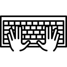 Hands and Keyboard
