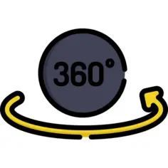 360度
