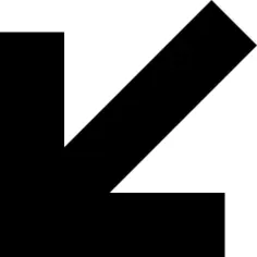 Diagonal arrow