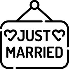 Just married