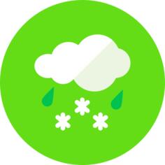Snowing