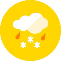 Snowing