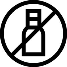 No liquids