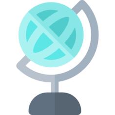 Earth globe