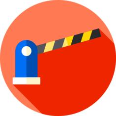 Open barrier