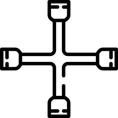 Cross wrench