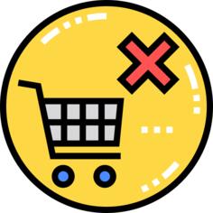 No shopping cart
