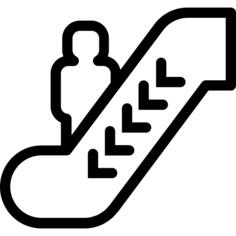 Escalator down