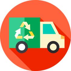Recycling truck