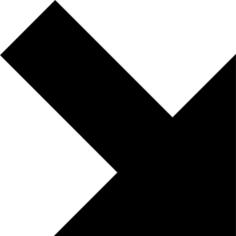 Diagonal arrow