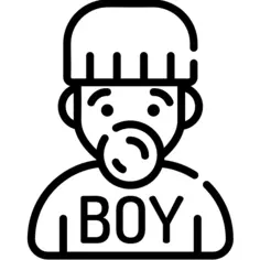 男孩
