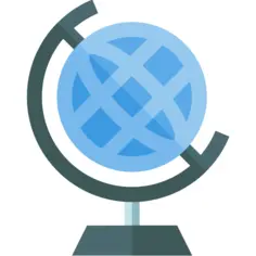 Earth globe
