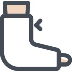 Broken leg