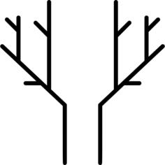 Deer horns