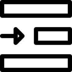 Right alignment