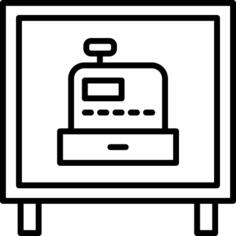 Cashier machine