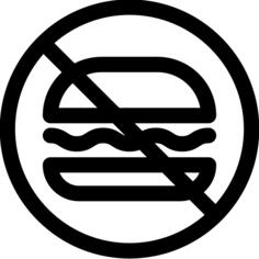 没有快餐